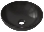 Sanicare Rondo keramische waskom rond 40cm zwart mat
