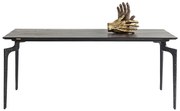 Kare Design Bug Eettafel Zwart Hout 200x90 - 200 X 90cm.