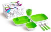 Munchkin 7-delige Eetset Color Me Hungry groen