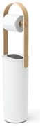 Umbra Bellwood toiletrolhouder - 18x18x68cm - wit 1022314-668