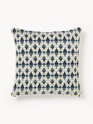 Outdoor kussenhoes Yamir met geweven patroon