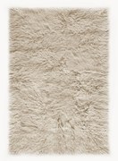 Handgeweven langpolig wollen vloerkleed Shaggy