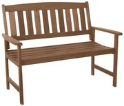 Lesli Living Tuinbank 120x66x93 cm teak-look