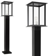 KS Verlichting tuinlamp Capital Terras buitenlamp zwart Tuinverlichting Zwart E27 Tuinverlichting Zwart E27