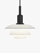 Kleine hanglamp PH 3/3, mondgeblazen