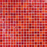 Navale Mosa glas mozaiek rood 30x30