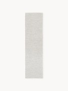 Handgeweven outdoor loper Rika met vintage ruitjesmotief