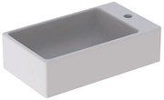 Geberit Diedro fontein bak links, kraangat rechts 40x23cm wit s8448000000