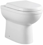 Eastbrook Dura Comfort staande toiletpot met vortex spoeling wit glans