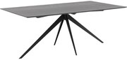 Goossens Excellent Eettafel Ferris Piramide Poot, Rechthoekig 180 x 100 cm