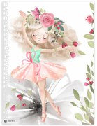 INSPIO Ballerina  - afbeelding voor kinderkamer