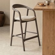 Kookeiland Counterkruk Hout Wabi Sabi Stijl Bruin