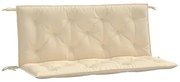 vidaXL Kussen voor schommelstoel 120 cm stof beige