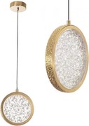 Kristallen Hanglamp LED G089-1CP Złota