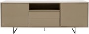 Goossens Basic Dressoir Vienna, 2 deuren 2 laden met 1 open vak