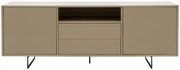 Goossens Basic Dressoir Vienna, 2 deuren 2 laden met 1 open vak