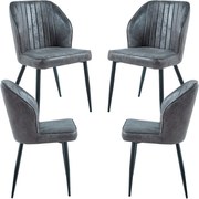 Set 4 Wenye Stoelen