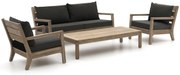 ROUGH Batang stoel-bank loungeset 4-delig