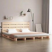 vidaXL Bedframe massief grenenhout 150x200 cm 5FT King Size