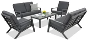 Tuinmeubelen Braga Coffee 6 Garden Point antraciet
