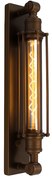 Muurlamp Astor Antiek Donker Messing