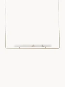 Grote LED hanglamp Alena van albast