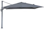 Garden Impressions Hawaii Big Pole II zweefparasol 350x350 cm - royal antraciet