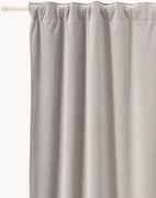 Fluwelen dim-out gordijn Rush, B 270 cm