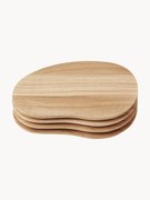 Snijplanken Cairn van eikenhout, 4-delig