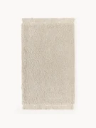 Pluizig hoogpolig vloerkleed Dreamy met franjes