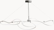 Grote LED-kroonluchter Ghost