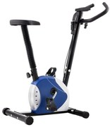 vidaXL Hometrainer met bandweerstand blauw