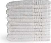 Gastendoek Supreme Collectie - 6 stuks - 30x50 - wit