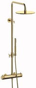 Plieger Roma opbouw regendouche 25cm goud