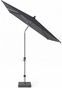 Riva parasol 300x200 cm antraciet met kniksysteem