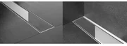 Easy Drain Multi TAF afvoergoot enkele plaat 90cm met Zero design rooster RVS edmtaf900