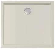 Xenz Mariana Plus rechthoekige douchebak acryl 90x80cm pergamon