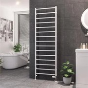 Eastbrook Tuscan Square handdoekradiator 60x180cm 789W wit glans