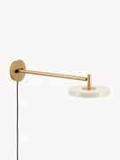 Grote verstelbare LED wandlamp Asteria met stekker, dimbaar