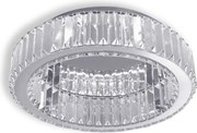 Kristallen plafondlamp APP1742-C 40 cm Chroom
