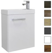 Sanicare Q40 toiletmeubel met spiegel 40 cm belluno