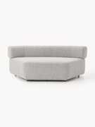 Ronde bouclé hoekmodule Anton
