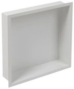 Plieger Inbox inbouwnis met flens 30x30x7.5cm waterproof wit 4330044