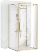 Douchecabine Rea Rapid Swing Brush Gold