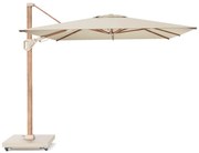 Platinum Challenger zweefparasol T2 premium 3.5x2.6m (excl. voet) champagne