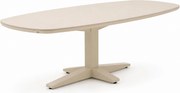 Dining Tuintafel ovaal 220 x 110 cm Taupe Zanzibar