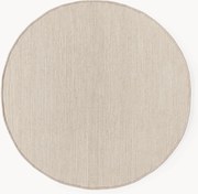 Rond wollen vloerkleed Amaro, handgeweven