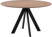 Goossens Excellent Eettafel Ferris Piramide Poot, Rond 110 x 110 cm