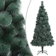 vidaXL Kunstkerstboom met standaard 120 cm PET groen