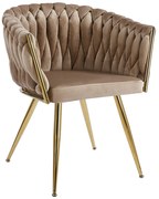 Widny Stoel Van Gouden Fluweel